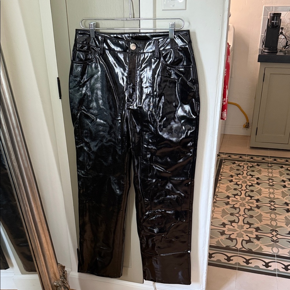 Patent Leather Pants